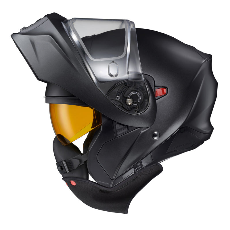 SCORPION EXO-GT930 HELMET MATTE BLACK L (ELECTRIC) 93-0105-EC