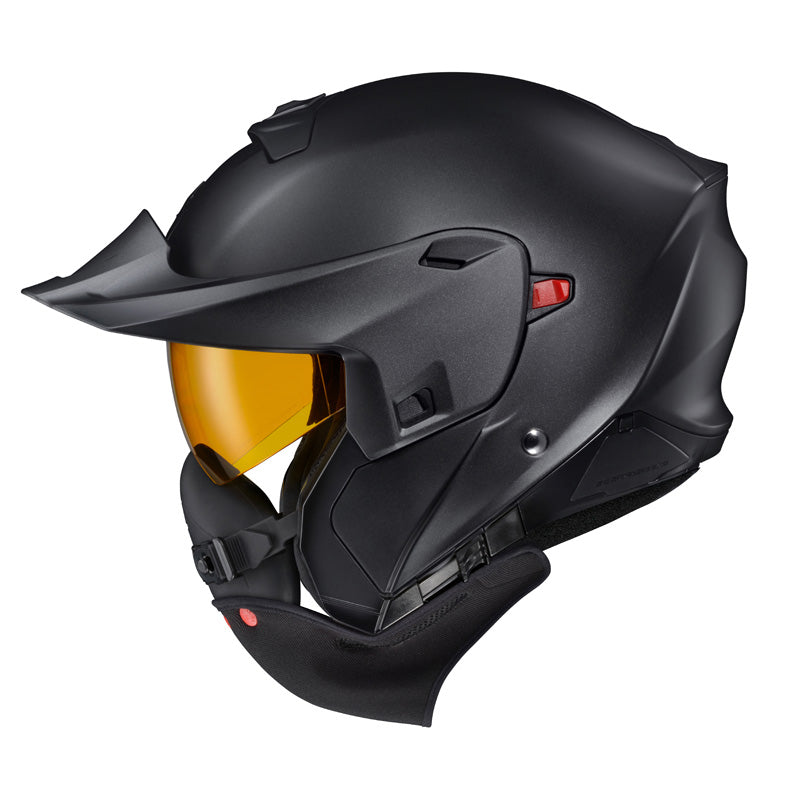 SCORPION EXO-GT930 HELMET MATTE BLACK L (ELECTRIC) 93-0105-EC