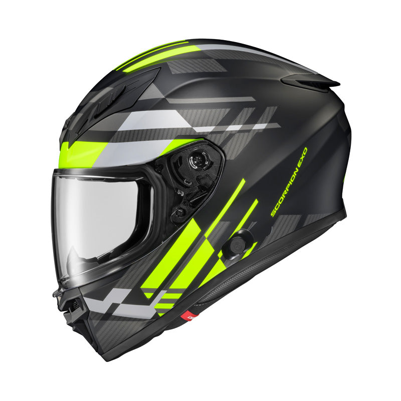 SCORPION EXO-R430 PARADOX GREY/HI-VIS LG 43-1025