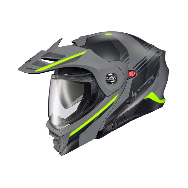 SCORPION EXO-AT960 MONK - GREY/HI-VIS LG 96-1225
