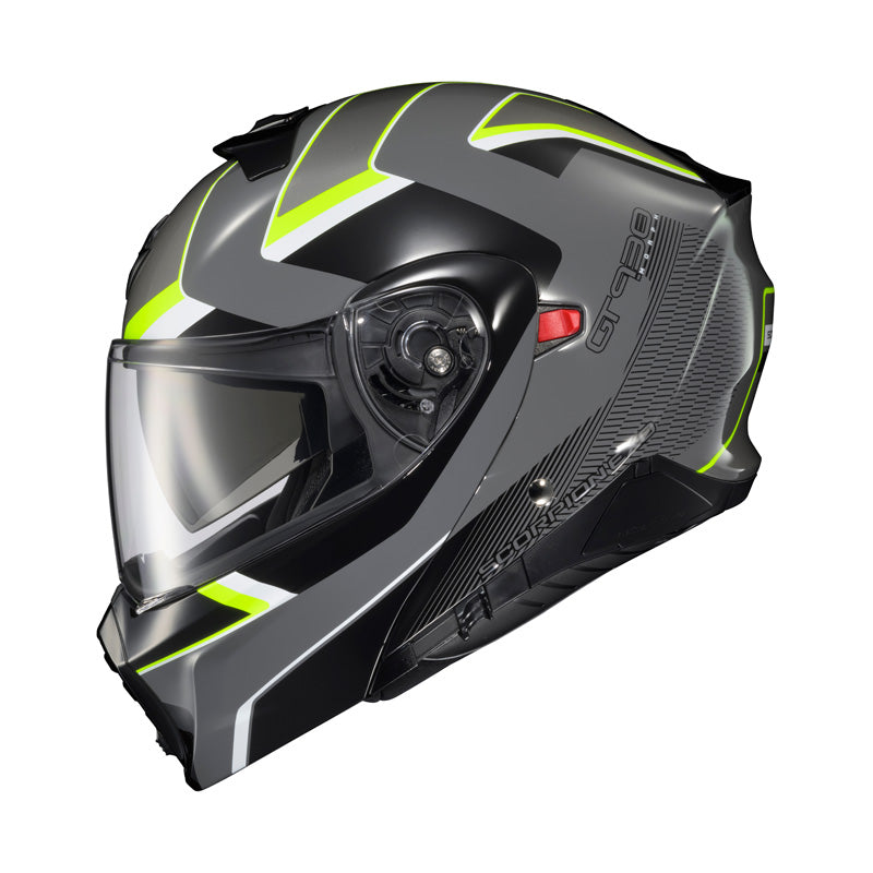 SCORPION EXO-GT930 TRANSFORMER MORPH GREY/HI-VIS LG 93-1405