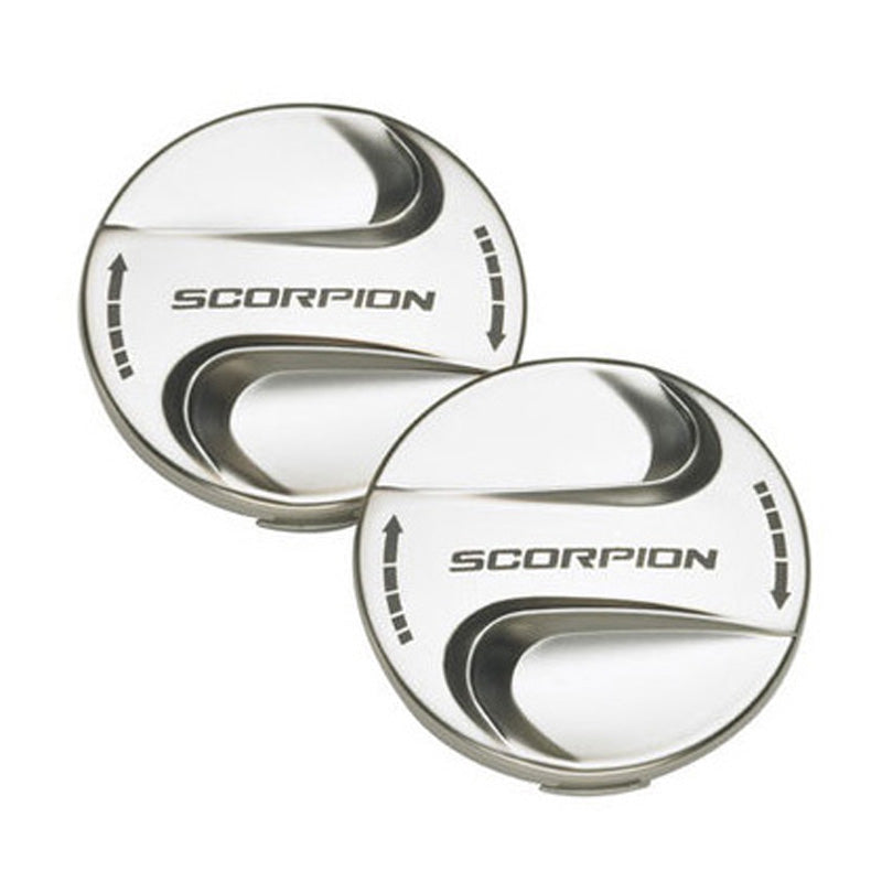 SCORPION EXO-500/1000/1100 TWIST GRIPS TITANIUM (2 PCS) 52-513-63