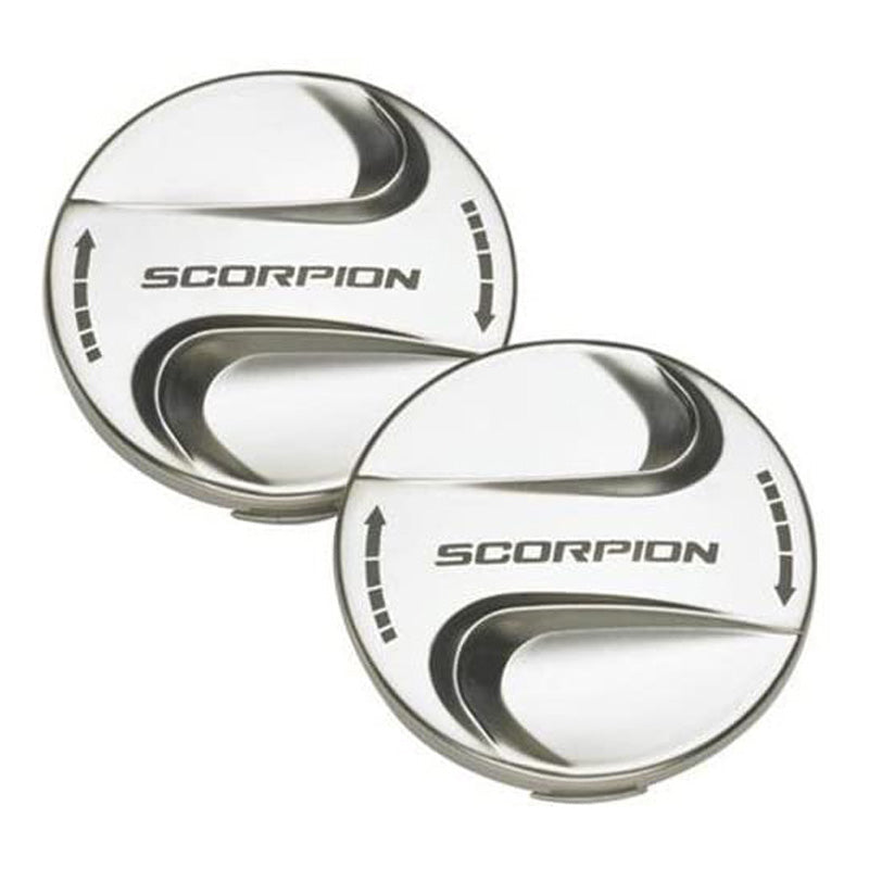 SCORPION EXO-400/750/200/250 TWIST GRIPS TITANIUM (2 PCS) 52-501-63