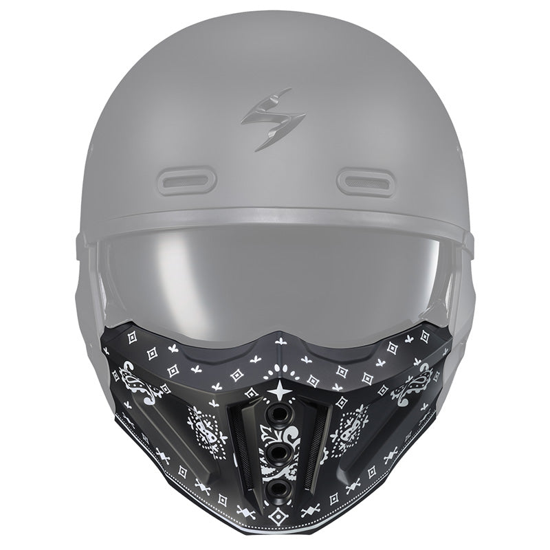 SCORPION COVERT X MASK BANDANA MATTE BLACK 52-730-07