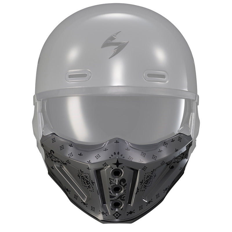 SCORPION COVERT X MASK BANDANA CEMENT GREY 52-730-08