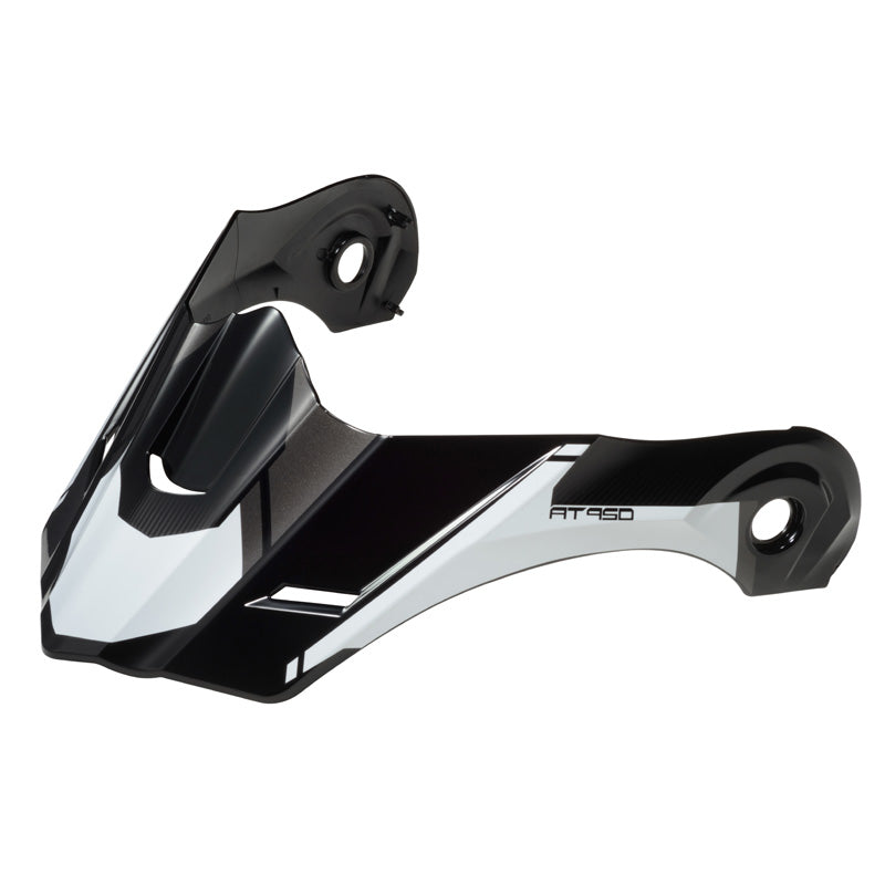 SCORPION EXO-AT950 PEAK VISOR ELLWOOD WHITE 52-533-96