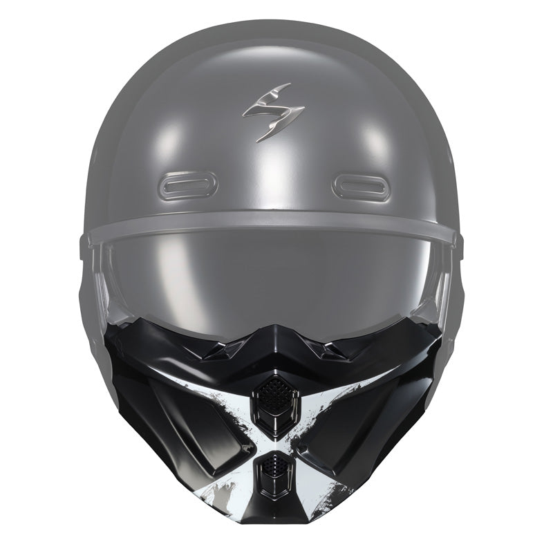 SCORPION COVERT X MASK RAY GLOSS WHITE 52-730-12