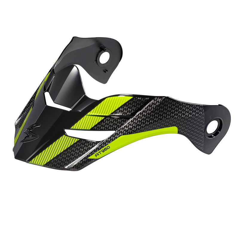 SCORPION EXO-AT960 PEAK VISOR HICKS BLACK/HI-VIS 52-960-09
