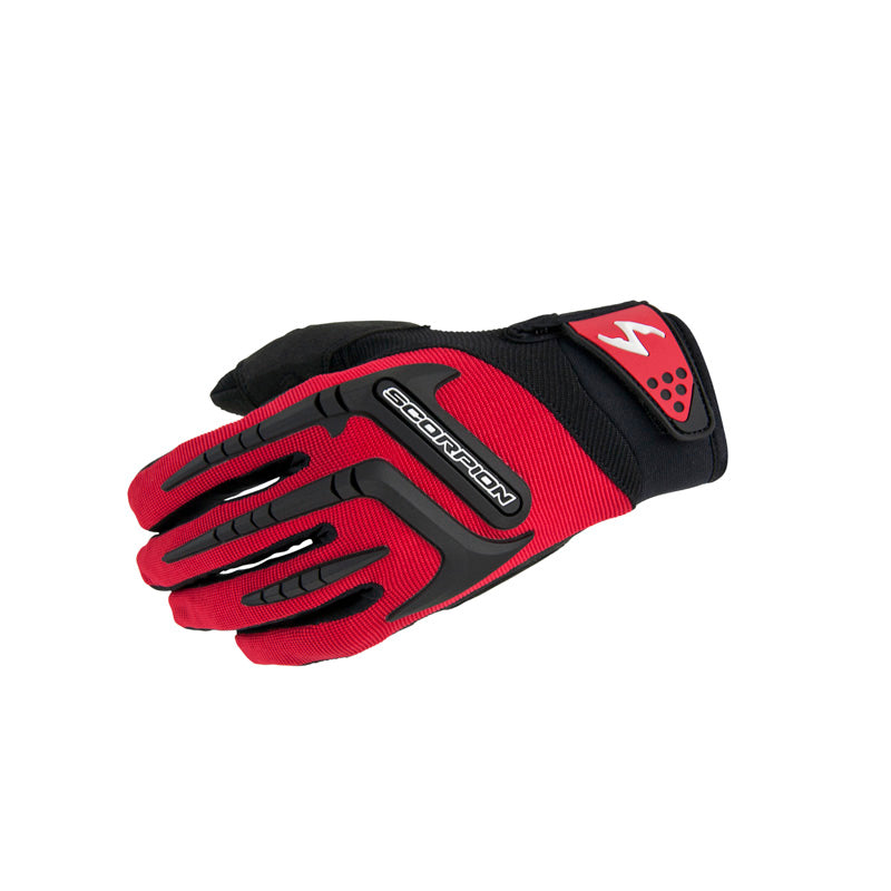 SCORPION SKRUB GLOVE MEN RED LG 75-5756L