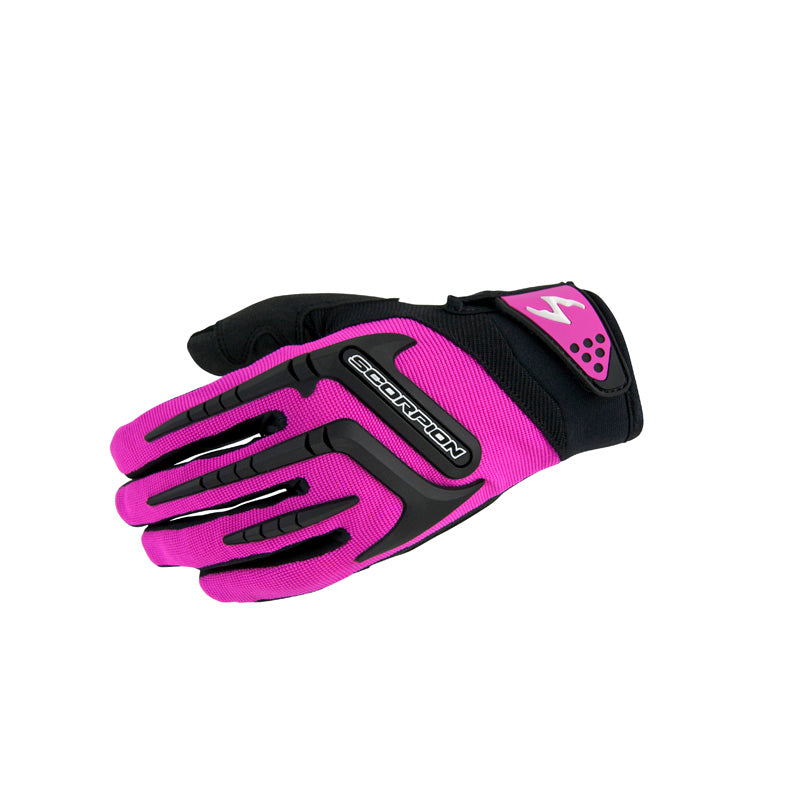 SCORPION XSKRUB GLOVE W PINK LG 75-5786L