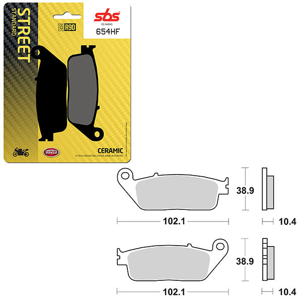 SBS ATV/UTV CERAMIC BRAKE PAD  6190654100