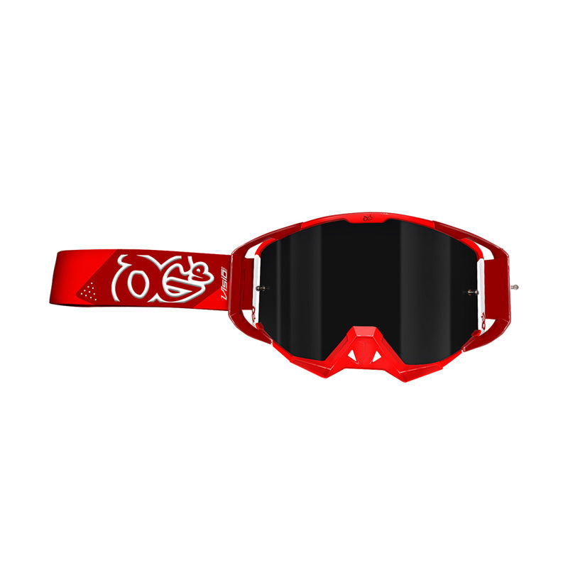 OGS VISIO PRO GOGGLES RED - SMOKE VPG-RED26-SMK