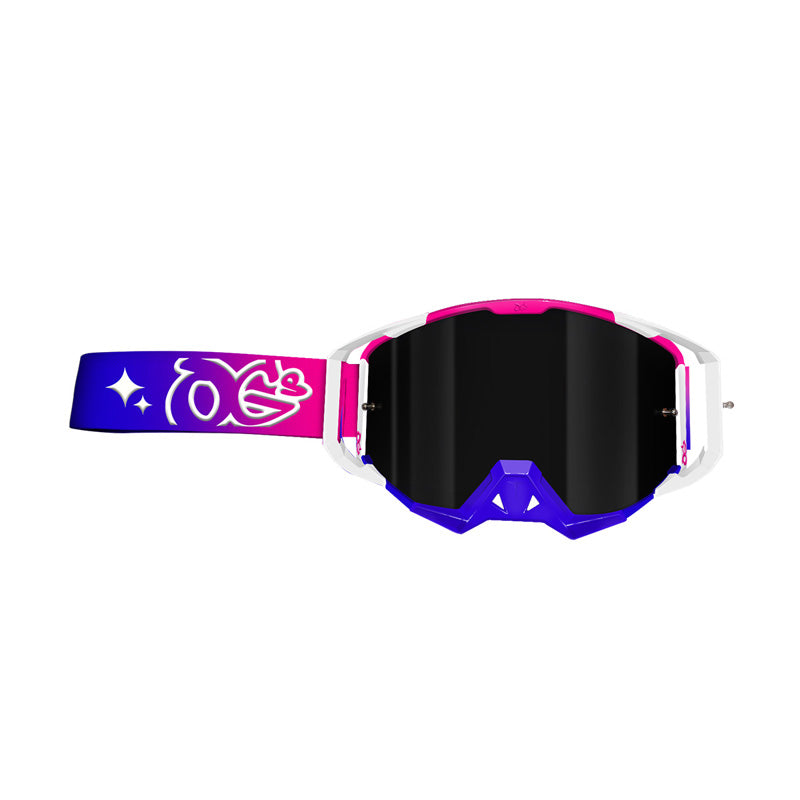 OGS VISIO PRO GOGGLES PINK/BLUE - SMOKE VPG-PNK26-SMK