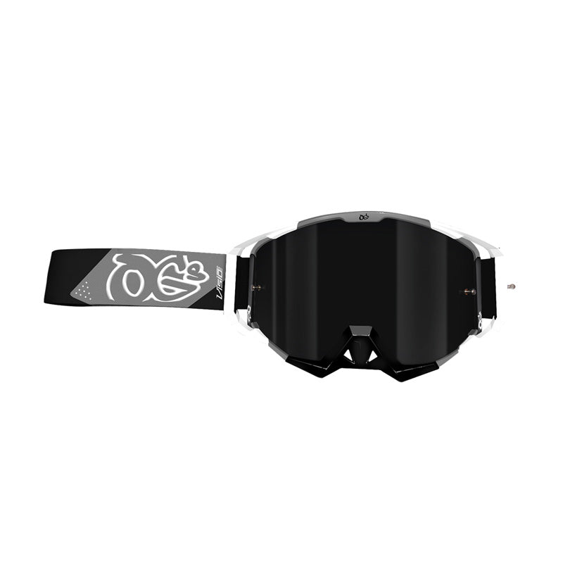 OGS VISIO PRO GOGGLES WHITE/BLACK - SMOKE VPG-WTB26-SMK