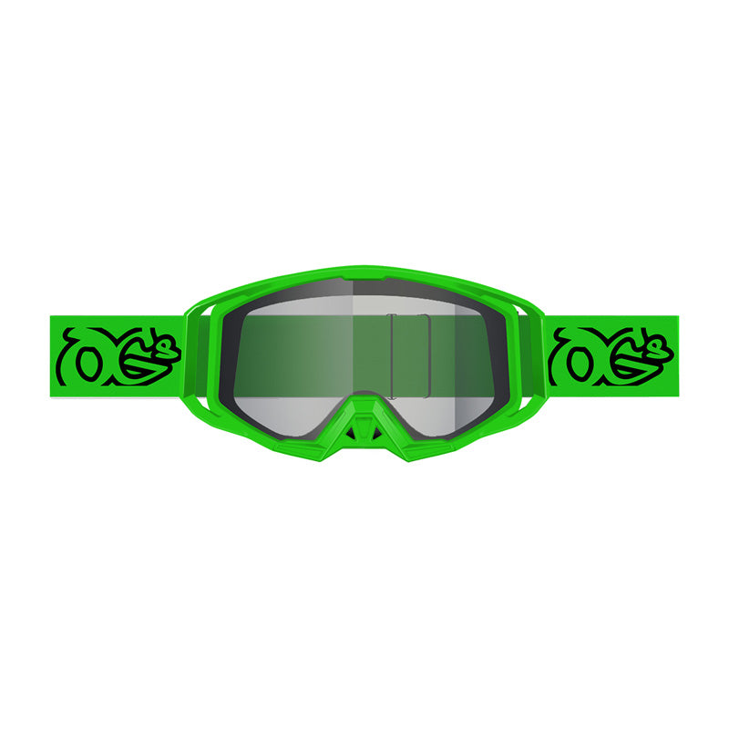 OGS VISIO LITE GOGGLES FLO GREEN - CLEAR VLG-FGN-CLR