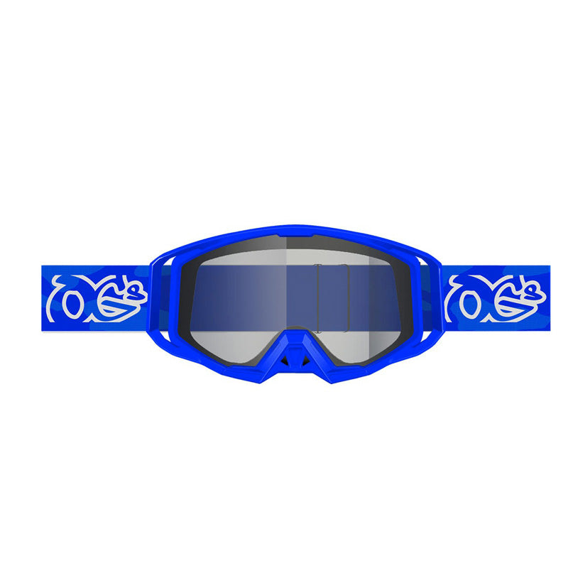 OGS VISIO LITE GOGGLES BLUE/WHITE - CLEAR VLG-BLW-CLR