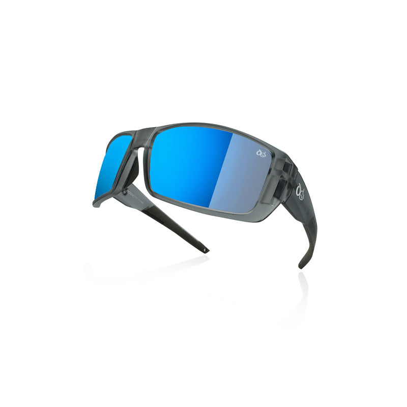 OGS 90 KNOTS SUNGLASSES TRANSPARENT GREY - BLUE 90-TS-BL