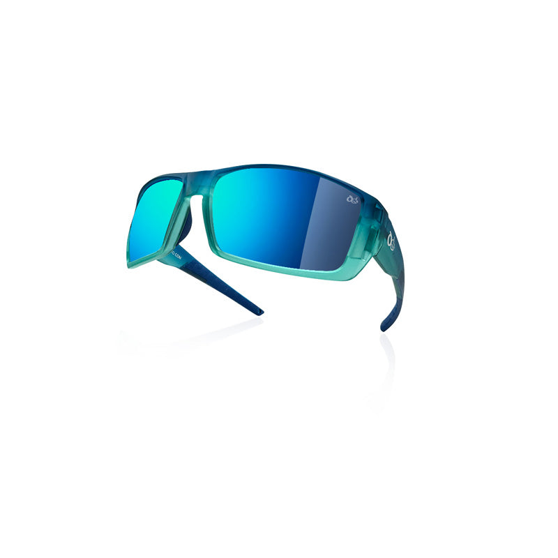 OGS 90 KNOTS SUNGLASSES TRANSPARENT TEAL - BLUE 90-TT-BL
