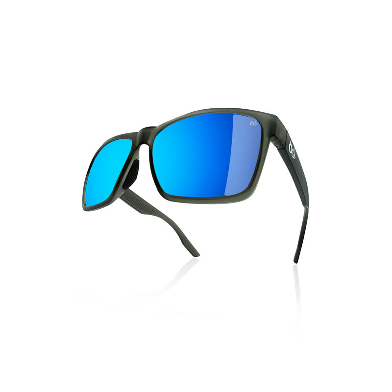 OGS 80 KNOTS SUNGLASSES TRANSPARENT SMOKE - BLUE 80-TS-BL