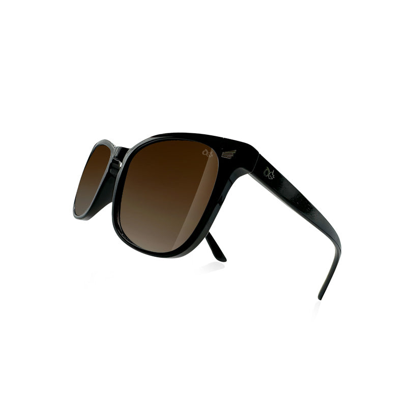 OGS WOMEN'S SUNGLASSES BLACK - BROWN WS-BK-BL