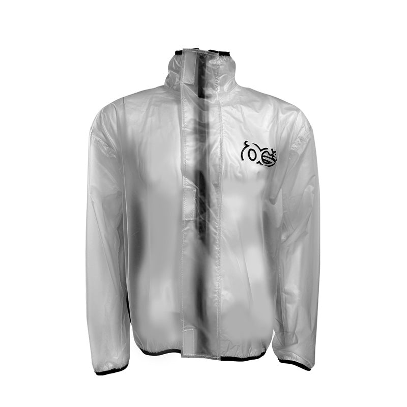 OGS CLEAR RIDING RAIN JACKET (L) ORJ-CLR-ALG