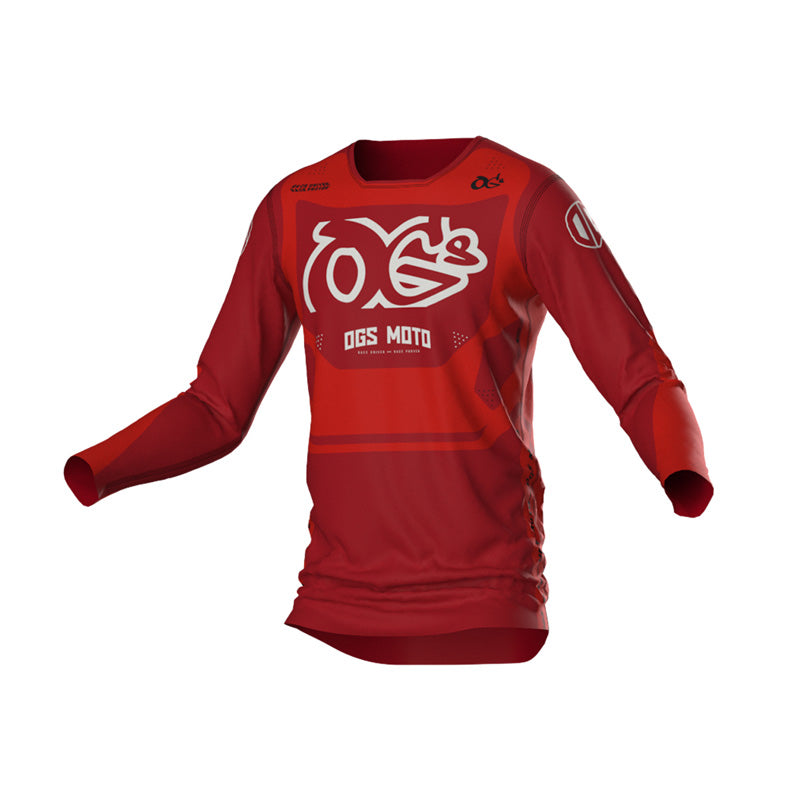 OGS FLEX MX JERSEY RED (L) RED-FJ-26-ALG
