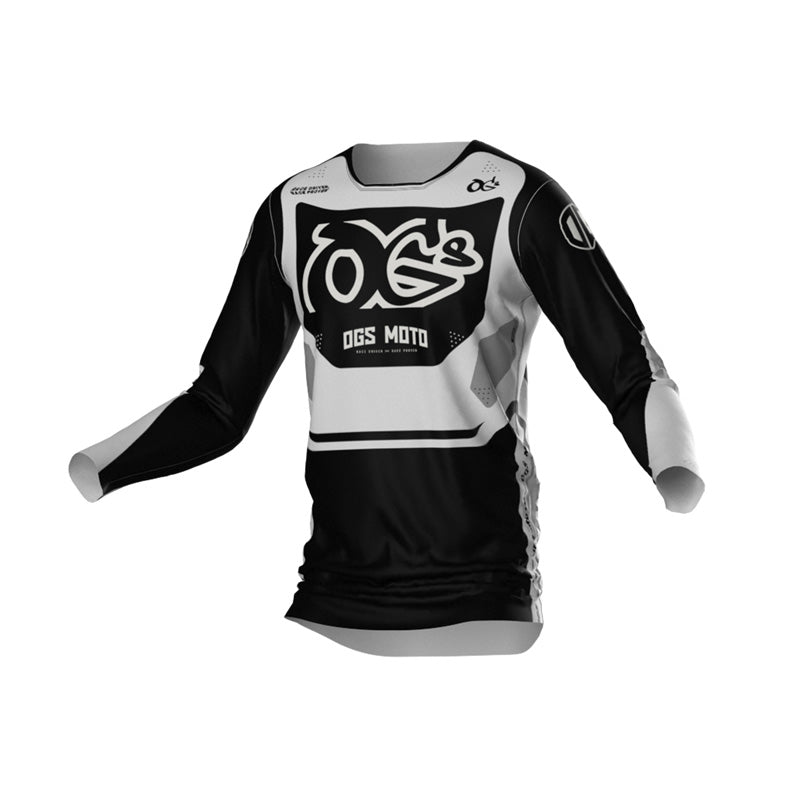 OGS FLEX MX JERSEY WHITE/BLACK (L) WBL-FJ-26-ALG
