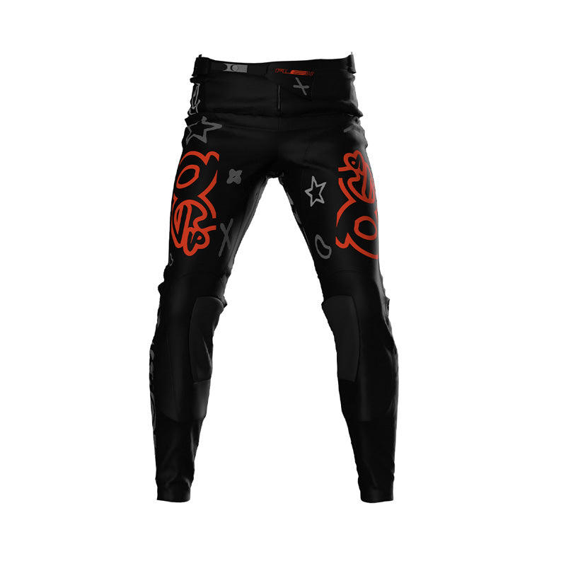 OGS FLEX MX PANTS DOODLE/PUNK (34) PNK-FP-26-A34