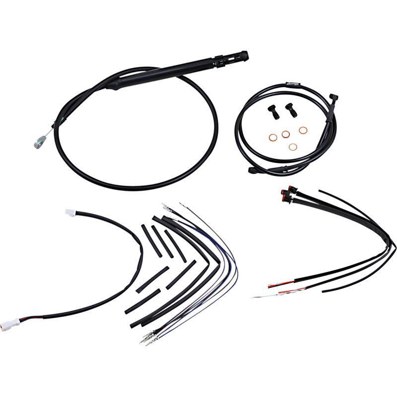 BURLY BRAND CONTROL KIT - 12" APE HANGER HANDLEBARS B30-1259