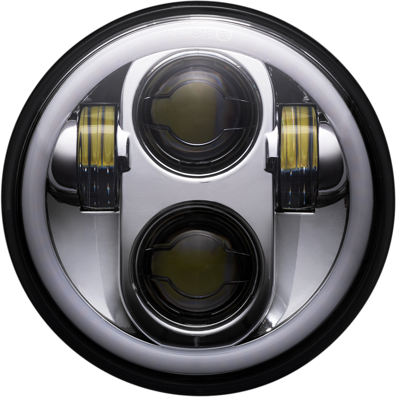 CUSTOM DYNAMICS HEADLIGHT PG 5.75"HALO C CD-575-H-C