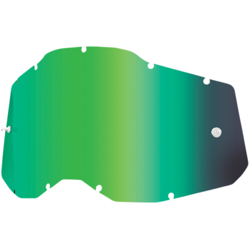 100% AC2/ST2 YOUTH REPLACEMENT LENS - MIRROR GREEN 59107-00003