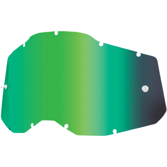 100% AC2/ST2 YOUTH REPLACEMENT LENS - MIRROR GREEN 59107-00003