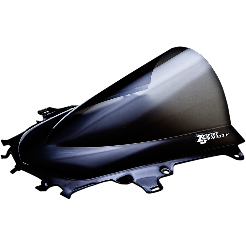 ZERO GRAVITY DOUBLE BUBBLE WINDSCREEN - DARK SMOKE - R1 15-19 16-542M-19