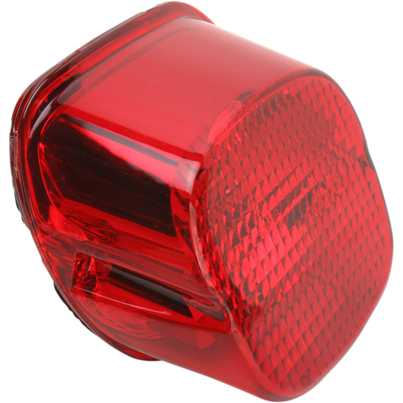 DRAG SPECIALTIES L03-19 BOTT TAG RED T/LGHT LENSES 2010-0783