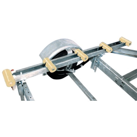 TIEDOWN ROLLER BUNK 4 FT, HULL SAV R GALVANIZED 86157