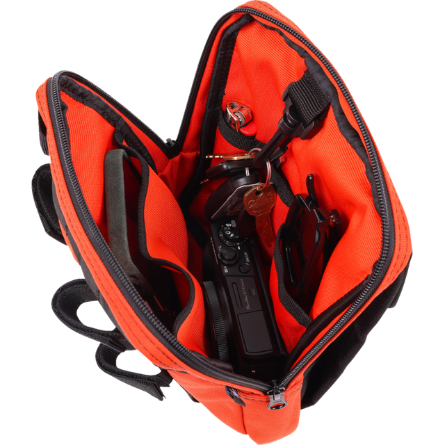 THRASHIN SUPPLY CO. BAG HANDLEBAR TSC SLIM ORANGE THB-0035