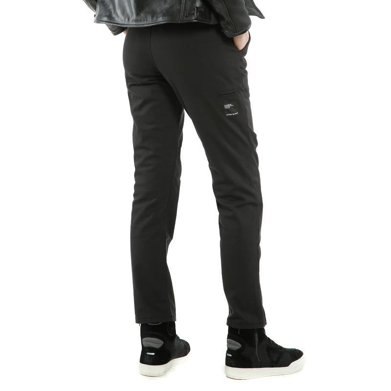 DAINESE CHINOS LADY TEX PANTS - BLACK (32) 2755145-001-32