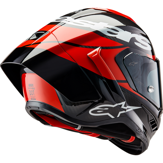 ALPINESTARS (ROAD) S-R10 ELEMENT HELMET CARB/R/W M 8200324-1363-M