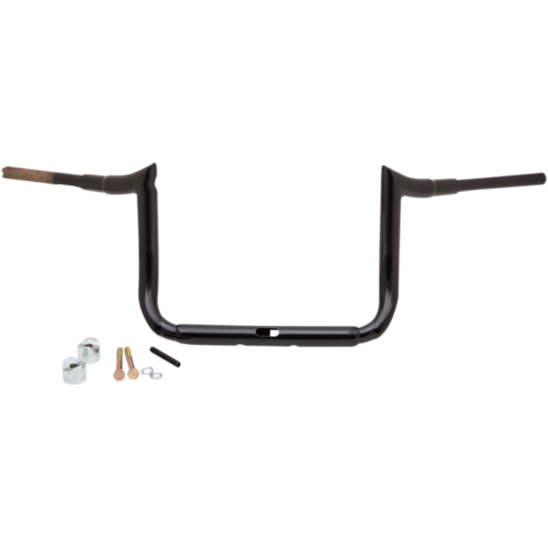 LA CHOPPERS HANDLEBAR 1.5 GRD PRM APE BLK 10" FLH LA-7355-10B