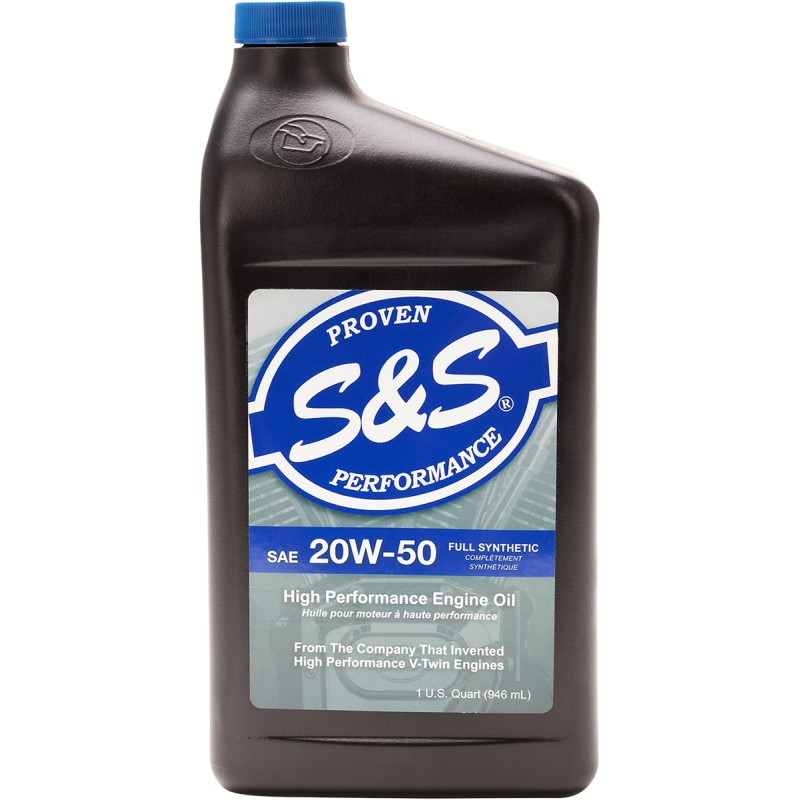 S&S CYCLE S&S OIL 20W50 SYN 1 QT 153755