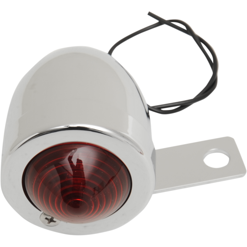 DRAG SPECIALTIES BULLET MARKER LIGHTS RED R/H MOUNT DS-280048