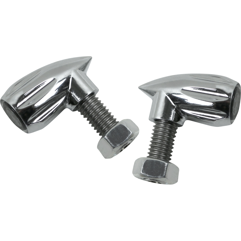 KODLIN NEOWISE BULLET GROOVED REAR INDICATOR 3-1 CHROME K68462