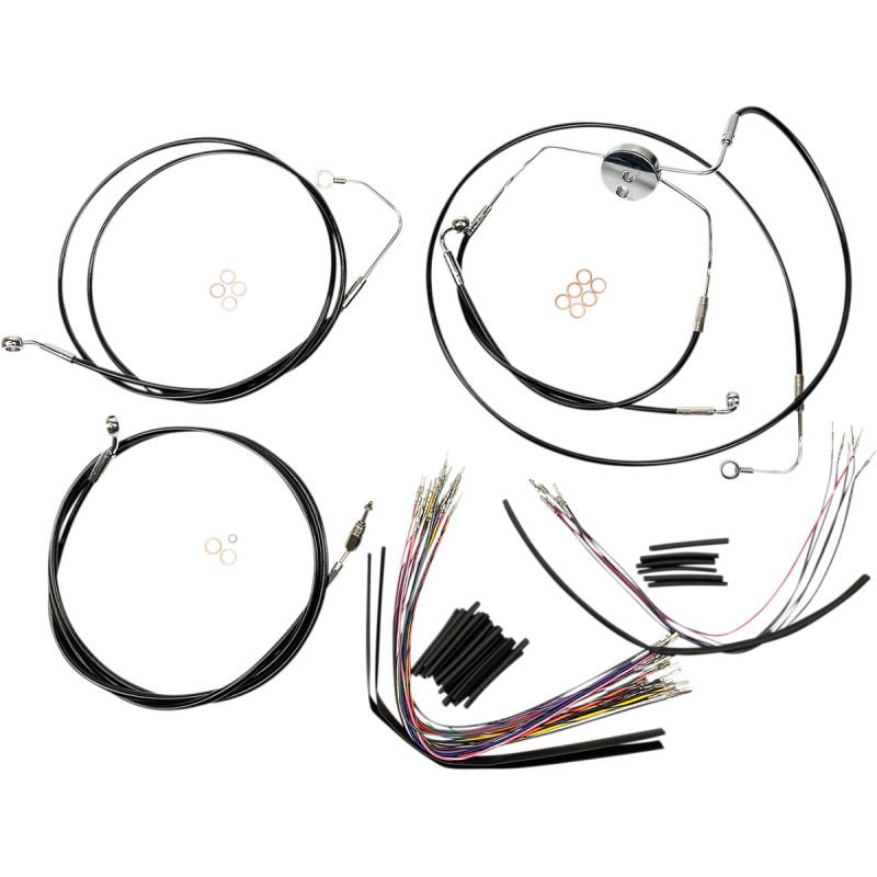 MAGNUM CONTROL CABLE KIT XR BLK 489001