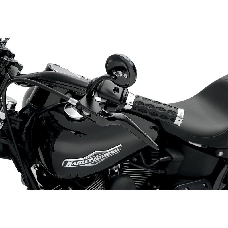 DRAG SPECIALTIES 96-17 B/T BLK CUSTOM LEVER SET 0610-0211