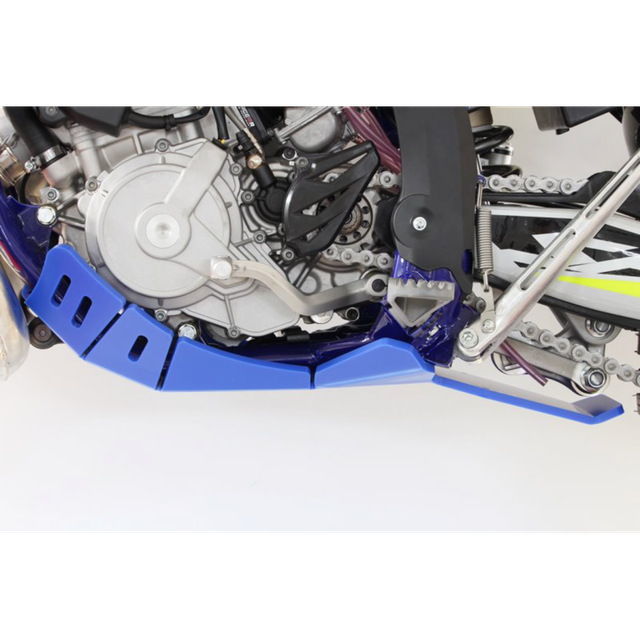 AXP RACING XTR SKIDPLATE 8MM SHE 250-300SE BLUE AX1434
