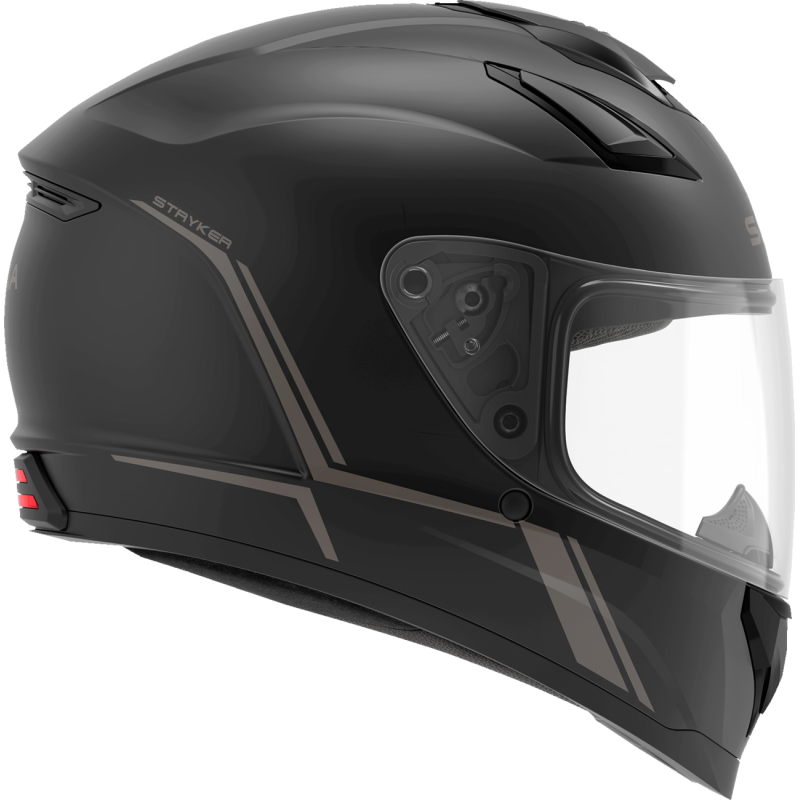 SENA STRYKER SMART HELMET FULL-FACE MATT BLACK XL SIZE DOT STRYKER-MB0XL1