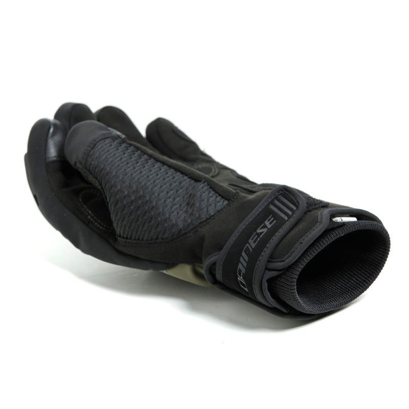 DAINESE TRENTO D-DRY GLOVES - BLACK/GRAPE-LEAF (M) 18100011-52F-M