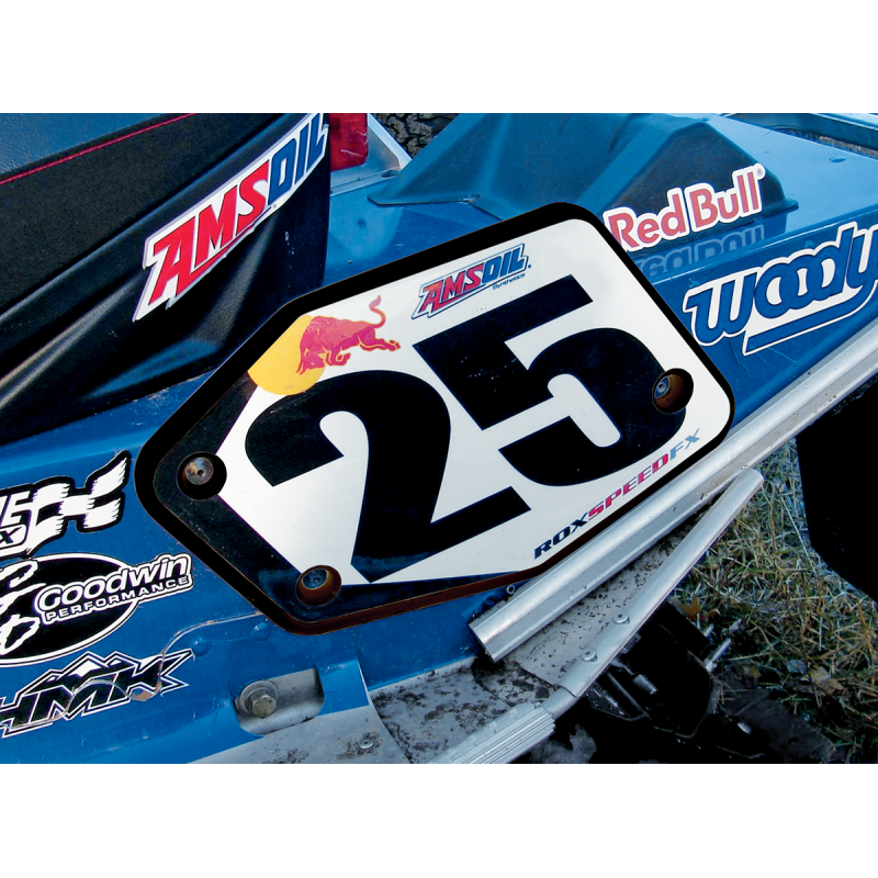 ROX SPEED FX NUMBER PLATE ISOC ROX R 1RNP-N/BU