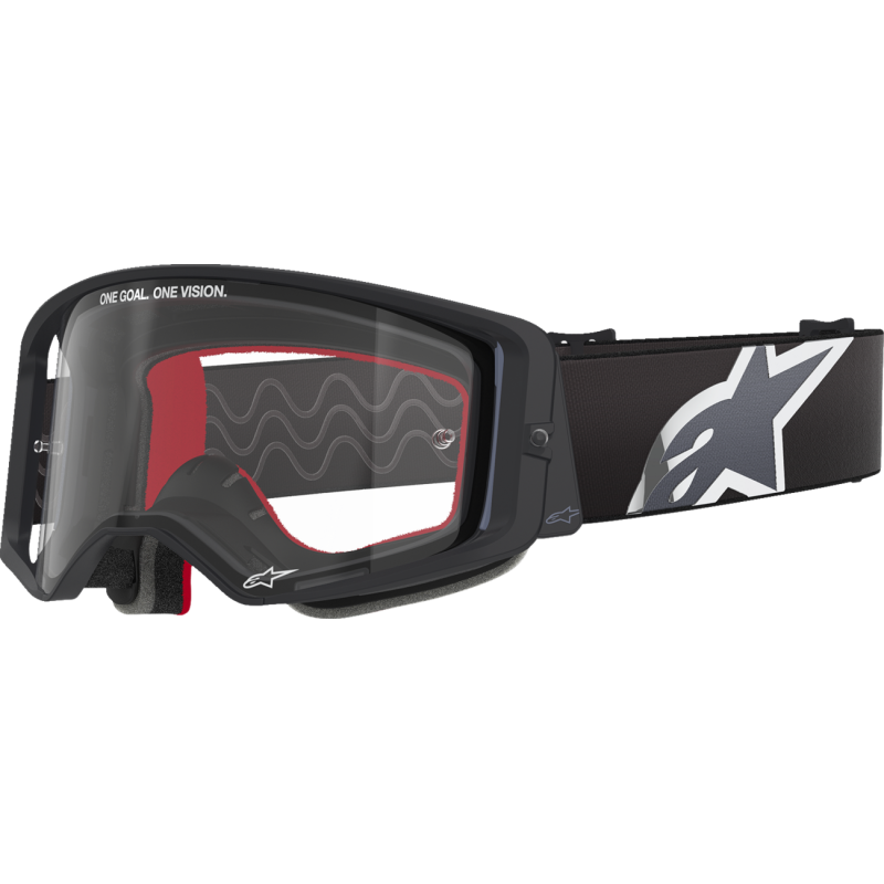 ALPINESTARS GOGGLES GOGGLE SUPERTECH CORP BLK/GRY/CLR 5100125-1507