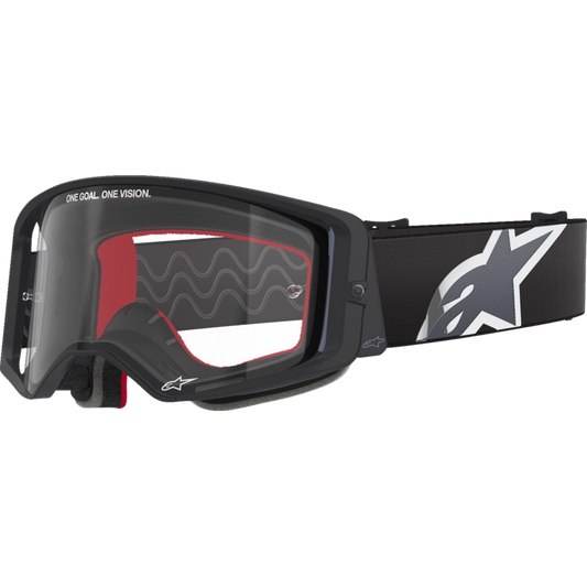 ALPINESTARS GOGGLES GOGGLE SUPERTECH CORP BLK/GRY/CLR 5100125-1507